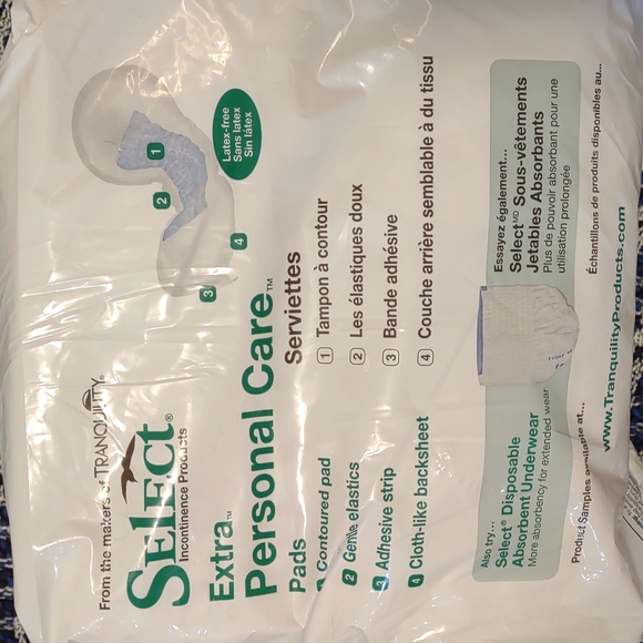 SELECT Personal Care pads used inside brief or underwear (EXTRA) - Picture 7 of 12